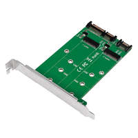 Logilink Logilink 2x SATA 2x M.2 SATA SSD adapter