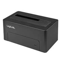 Logilink Logilink USB 3.0 Quickport, 1-rekeszes, 2,5/3,5" SATA HDD/SSD-hez