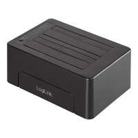 LogiLink LogiLink USB 3.1 Gen 2 Quickport, 2-rekeszes, 2,5/3,5" SATA HDD/SSD-hez