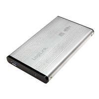 LogiLink LogiLink Szuper gyors USB 3.0 alumínium HDD ház, 2,5" SATA HDD-hez, ezüst