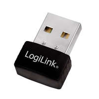 Logilink Logilink Vezeték nélküli LAN nano kétsávos adapter, 802.11ac, USB 2.0, 600 Mbit/s