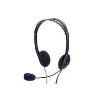  Ednet Stereo PC Headset with volume control Black
