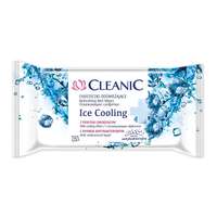 Cleanic Cleanic Ice Cooling Antibacterial mentolos törlőkendő, 15 db