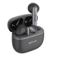 Astrum Astrum ET340 sztereo TWS headset zajszűrős mikrofonnal, fekete