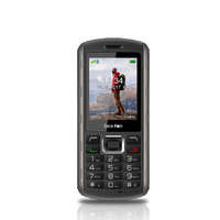 Beafon Beafon AL560 kártyafüggetlen IP68 por és vízálló mobiltelefon, fekete - ezüst