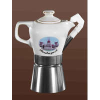 Fatima Fatima BUDAPEST 2-4 személyes kávéfőző "Budapest" képpel