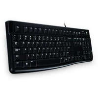 Logitech Logitech K120 Deluxe Membrános Billentyűzet, USB, fekete (Magyar)