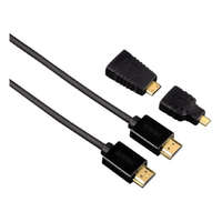 Hama Hama 122227 TL HIGH SPEED HDMI KÁBEL ETHERNETTEL + MICRO/MINI ADAPTER, 1,5 méter