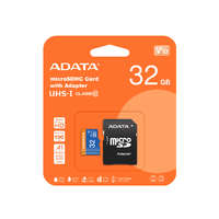 Adata ADATA AUSDH32GUICL10A1-RA1 Premier microSDXC/SDHC UHS-I Class10 32 GB memóriakártya + adapter
