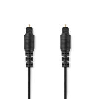 Nedis Nedis CAGL25000BK20 Optikai hang kábel, TosLink csatlakozók, 2 méter