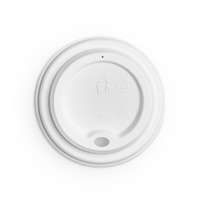 Vegware Lebomló kávés pohártető, cukornád, 89 mm, 2,8-5,7 dl pohárhoz | 50 db/csomag