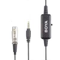 BOYA BOYA átalakító XLR - 3,5 mm Jack TRRS, fekete EU