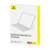 Baseus Baseus Brilliance iPad 10.9 (2022) tok BT 5.3 billentyűzettel (QWERTY), Type-C kábellel, fekete (P40112602111-02)