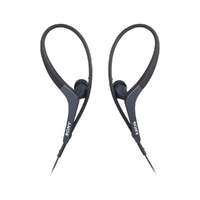Sony Sony MDR-AS400 vezetékes sport fülhallgató, cseppálló, fekete EU