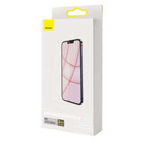 Baseus Baseus iPhone 13 mini 0.3 mm Teljes üveg, Edzett üveg (2db / csomag + felhelyező keret), átlátszó (SGBL020002)