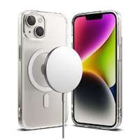 Ringke Ringke iPhone 14 Plus tok, Fusion Magnetic, MagSafe töltő felvevő funkció (töltő és kábel nélkül), Matt átlátszó