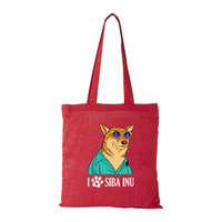  Siba Inu - Bevásárló táska Piros