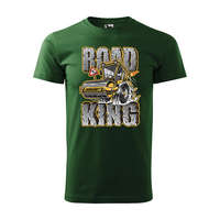  Póló Road king mintával Zöld XL