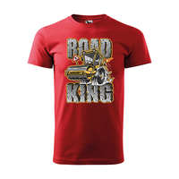  Póló Road king mintával Piros XL