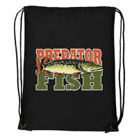  Predator fish - Sport táska Fekete