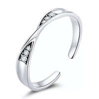 Ékszerkirály Ezüst női gyűrű, elegáns
