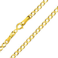 Ékszerkirály 14k arany nyaklánc, lapított pancer 50 cm