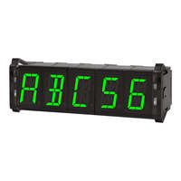 Autonics DA22-GE LED Kijelző egység bővítő modul 12-24V DC 16-szegm. LED 20x33mm IP40