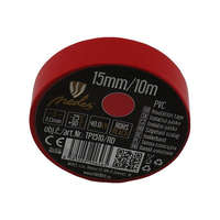 Nedes Szigetelőszalag 15 mm / 10 m piros PVC - TP1510/RD