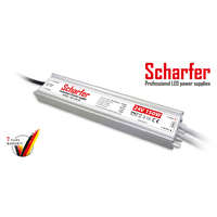 Scharfer SCH-150-24 LED Tápegység 24V DC / 6,25A, 200-250V AC, 150W, IP67