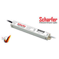 Scharfer SCH-45-12 LED Tápegység 12V DC / 3,75A, 185-250V AC, 45W, IP67