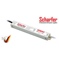 Scharfer SCH-45-24 LED Tápegység 24V DC / 1,87A, 185-250V AC, 45W, IP67