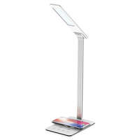 Nedes LED Asztali lámpa JOY 6W Dimmelhető, vez. nélküli töltés, időzítő, USB - DL2301/W
