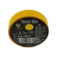 Nedes Szigetelőszalag PVC 15mm/10m sárga - TP1510/YE