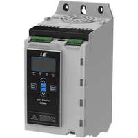 LS Electric SSMe-0052B-V5-C1-H Lágyindító 3-fázis 200-525V 22kW/52A/400V IP20 M.véd. ByP V:110-120/220-240VAC
