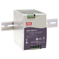 Mean Well TDR-480-48 Mean Well Tápegység Sínre szerelhető DC 48V, 10A, 480W, 340-550VAC, 480-780VDC