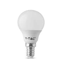 V-TAC V-tac led lámpa izzó kisgömb E14 5.5W P45 természetes fehér