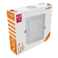 Avide Avide beépíthető LED panel süllyeszthető négyzet alakú 6W természetes fehér