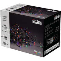 ENTAC Entac karácsonyi IP44 180 LED füzér színes 14 m