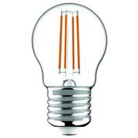 Avide Avide Led filament led izzó lámpa kisgömb 4.5W E27 meleg fehér 470 lm