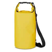 HT PVC vízálló hátizsák strand táska 10l sárga