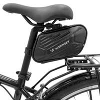 Wozinsky Wozinsky kerékpár nyeregtáska vízálló biciklis táska 1,5l fekete WBB27BK