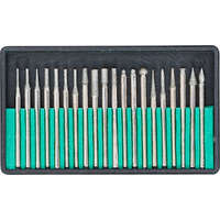 <!HTML KOD><p><a href="https://www.elefantszerszam.hu/BGS-technic"><img src="https://shop.unas.hu/shop_ordered/69983/pic/bgs.jpg" width="100" height="57" alt="" /></a></p&g BGS technic Csiszoló készlet 20 részes, gyémánt bevonatú fúró bit készlet (BGS 1607)