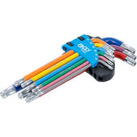 <p><a href="https://www.elefantszerszam.hu/BGS-technic"><img src="https://shop.unas.hu/shop_ordered/69983/pic/bgs.jpg" width="100" height="57" alt="" /></a></p> BGS technic Derékszögű kulcs készlet | több színű | T-profil (Torx) furattal és gömbfejjel T10 - T50 | 9 darabos (74464)