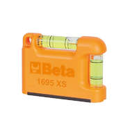 Beta Beta 1695XS Zseb vízmérték V-formájú mérőfelülettel, mágneses, profilírozott alumínium 2 törésbiztos libella Pontosság: 1 mm/m (016950250)