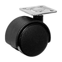 <p><a href="https://www.elefantszerszam.hu/BORMANN-Pro"><img src="https://shop.unas.hu/shop_ordered/69983/pic/BORMANNPro.png" width="150" height="63" alt="" /></a></p> BORMANN Pro forgató bútorgörgő, fekete, kerék φ40, maximális terhelés 15kg, η55mm, lemez 36x36mm (BHT9072)
