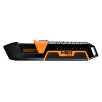 <p><a href="https://www.elefantszerszam.hu/NEO"><img src="https://shop.unas.hu/shop_ordered/69983/pic/1.jpg" width="150" height="58" alt="" /></a></p> NEO Trapézpengés kés, biztonsági, rugós pengevisszahúzóval, alu házas (63-704)
