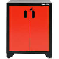 <!HTML KOD><p><a href="https://www.elefantszerszam.hu/YATO"><img src="https://shop.unas.hu/shop_ordered/69983/pic/YatoLogo.jpg" width="120" height="29" alt="" /></a></p> YATO 2 ajtós műhelyszekrény (YT-08934)
