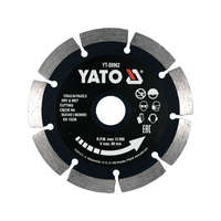 <!HTML KOD><p><a href="https://www.elefantszerszam.hu/YATO"><img src="https://shop.unas.hu/shop_ordered/69983/pic/YatoLogo.jpg" width="120" height="29" alt="" /></a></p> YATO Gyémánt vágótárcsa 125 mm folytonos (YT-59962)