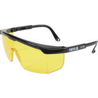 <!HTML KOD><p><a href="https://www.elefantszerszam.hu/YATO"><img src="https://shop.unas.hu/shop_ordered/69983/pic/YatoLogo.jpg" width="120" height="29" alt="" /></a></p> YATO Védőszemüveg 9844 sárga EN 166:2001 F (YT-7362)