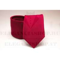  Prémium selyem nyakkendő - Piros